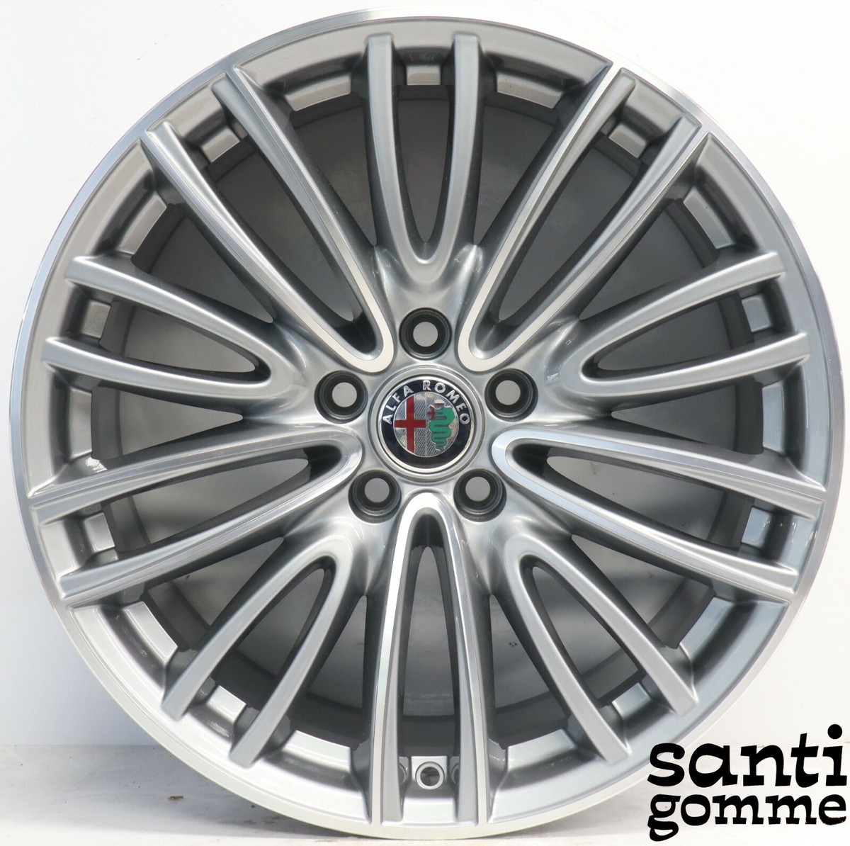 4 FELGEN ALFA ROMEO GIULIA ORIGINAL NEU 18 '' 156107471 156119156