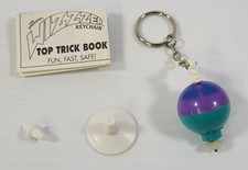  B8 Vintage 1997 The Original Wizzer Keychain Spinning Top Toy Basic Fun