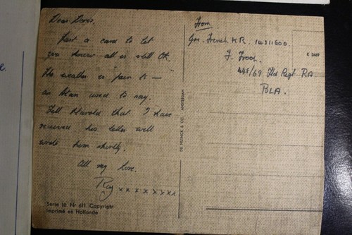 Auswahl von Postkarten aus Frankreich im 2. Weltkrieg verschickt - Bild 2 von 6