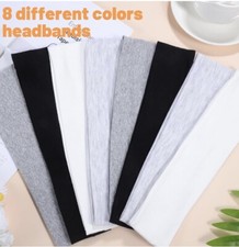 Headbands for Women Men Non Slip Soft Head Bands for Women'S Hair Bands Elastic