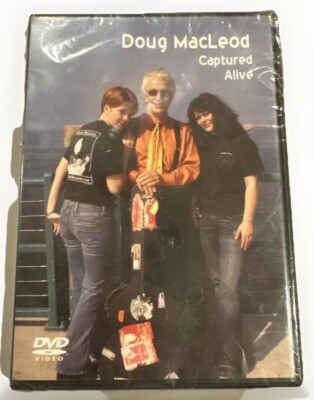 Doug MacLeod Captured Alive DVD Factory Sealed