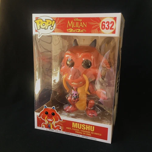 Funko Pop Disney Mulan 632 Super Size jumbo Mushu T-453