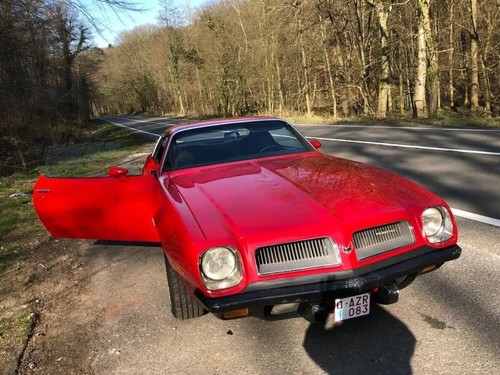1974 Pontiac Firebird 32,000 KM, Rare V6, Euro Import, Solid Frame