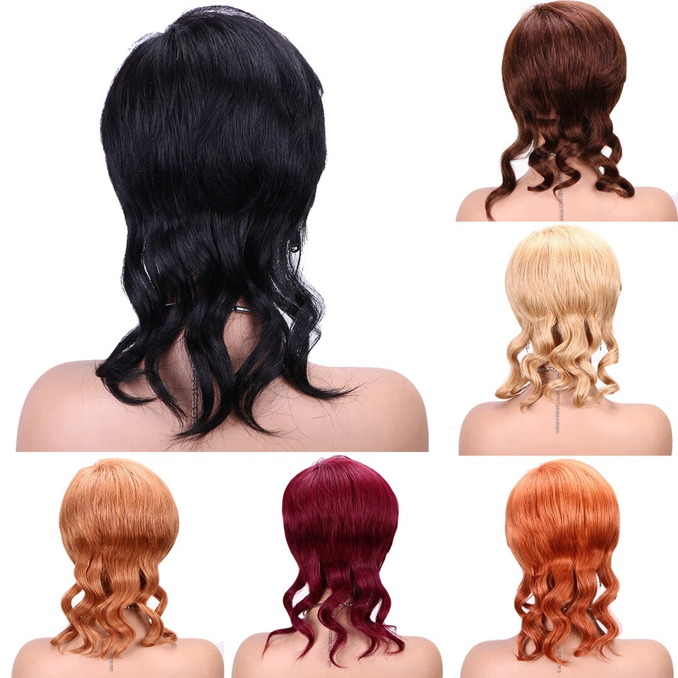 Peluca retro rockera rubia miel salmonete cabello humano adulto Joe Dirt años 80   Foto 3 de 4