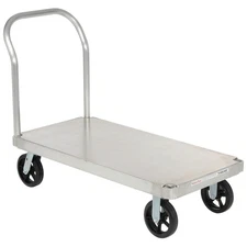 Platform Truck with Smooth Deck Aluminum 48 x 30 1200 Lb. Cap.