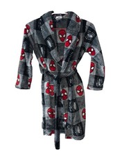 Marvel Spiderman Boys Luxe Plush Robe Size S