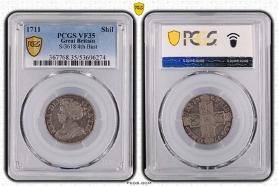 Silver 1711 Year UK Shillings for sale | eBay