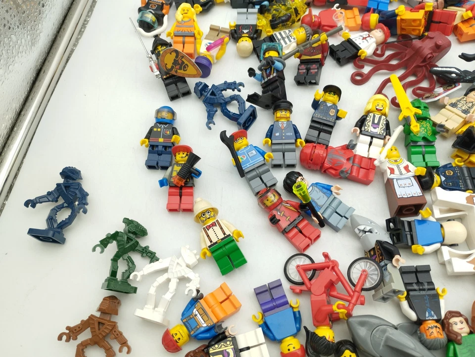 LEGO Figuren Minifiguren Konvolut Lot Spongebob Bionicle Harry Potter parts - Bild 4 von 4