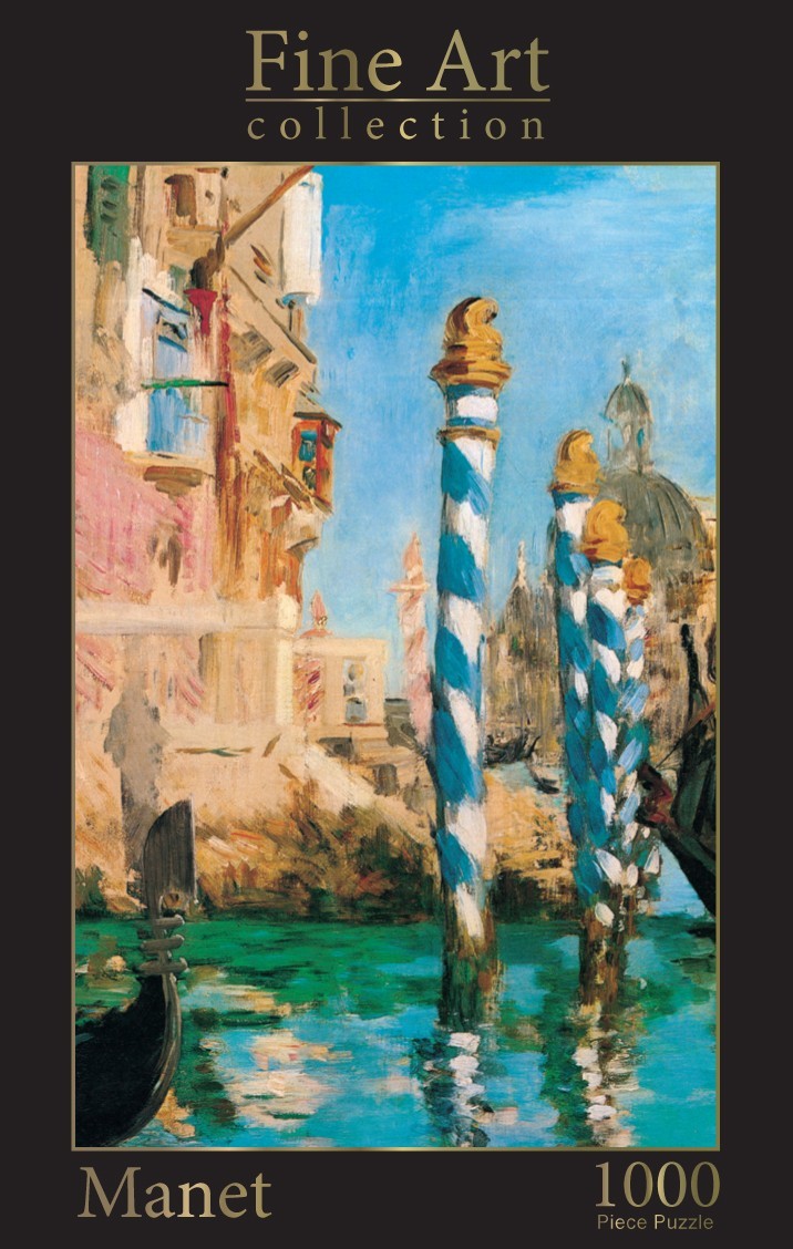 Manet Grand Canal Venice 1000 Piece Puzzle – Fine Art, Adult Gift Puzzle