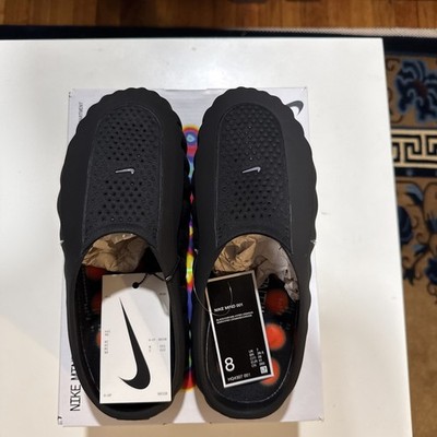 Size 8 Men s- Nike Mind 001 Slide Mule Black Chrome HQ4307-001