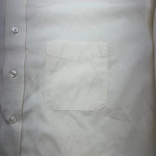 Vestido manga larga Roundtree and Yorke Gold Label camisa abotonada para hombre 17,5 35 Foto 3 de 4