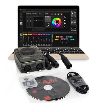 Daslight DVC4 GZM DMX Controller 1536CH, USB, Multi-Zone Memory, Windows/Mac