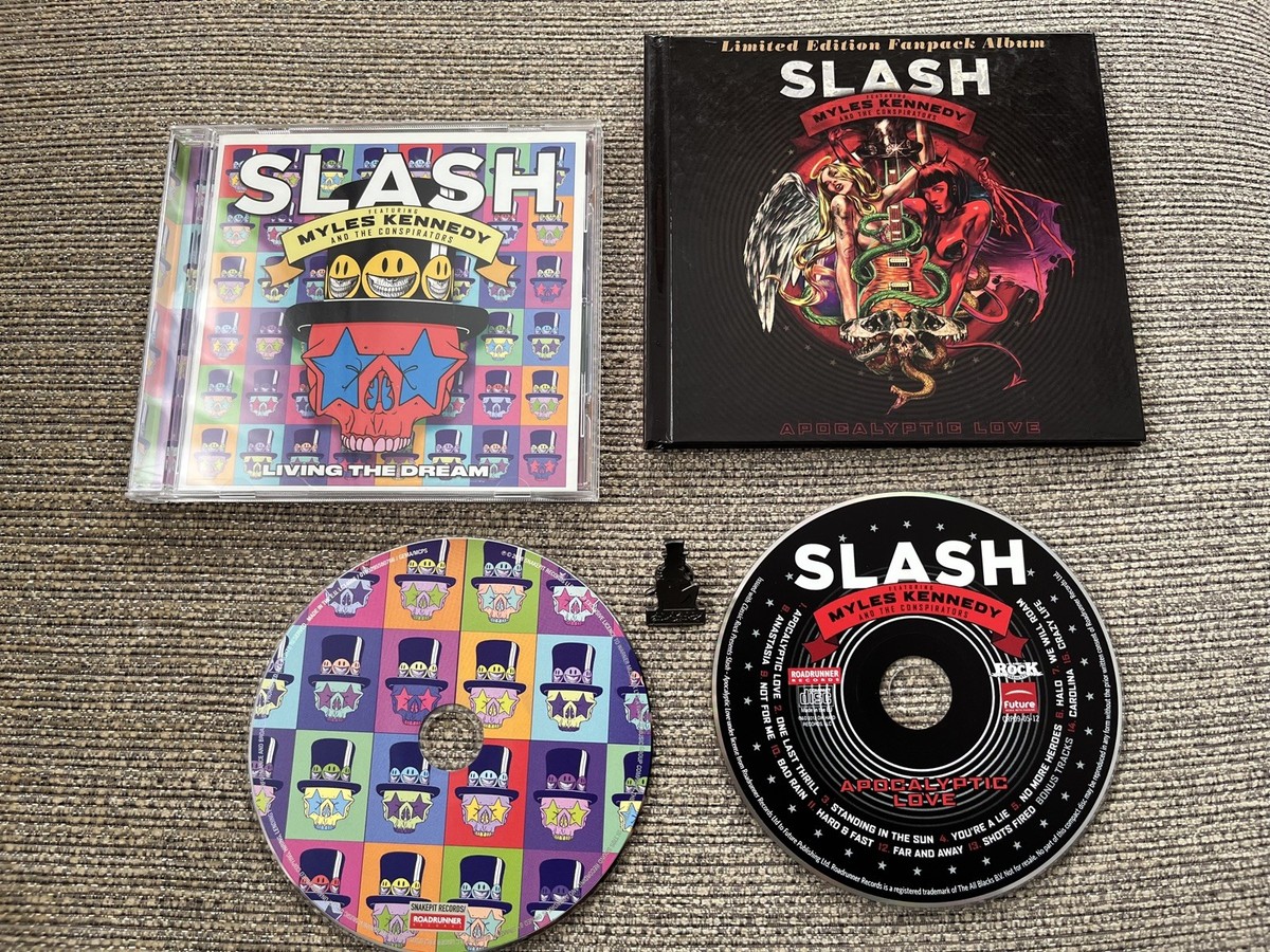 SLASH MYLES KENNEDY Apocalyptic Love Deluxe CD/DVD 2012 Sony Ltd