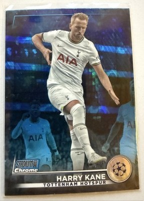2022-23 TOPPS Stadium Club Chrome Blue Prism 26 Harry Kane (Tottenham Hotspur)