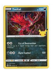 Yveltal 019/025 Celebrations Holo Rare