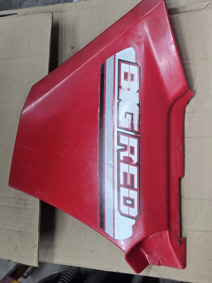 Honda Big Red ATC250ES 1985 cubierta lateral izquierda/panel Foto 2 de 4