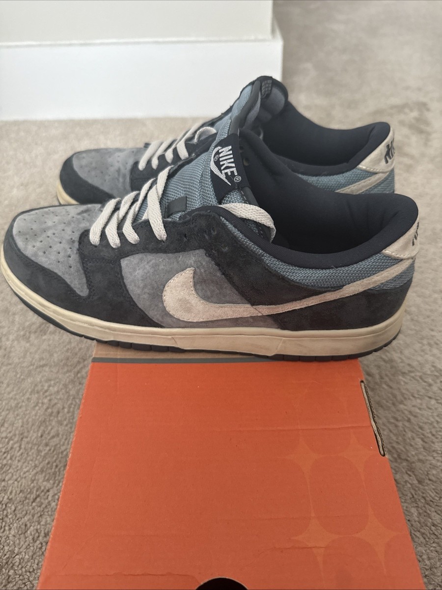 2002 Nike Dunk Low Pro Suede Oxide Sz 9.5 DS Obsidian SB CO.JP