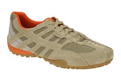 Geox Schuhe SNAKE ORIGINAL A beige Herrenschuhe Sneakers U55MNA 02214 C5004 NEU