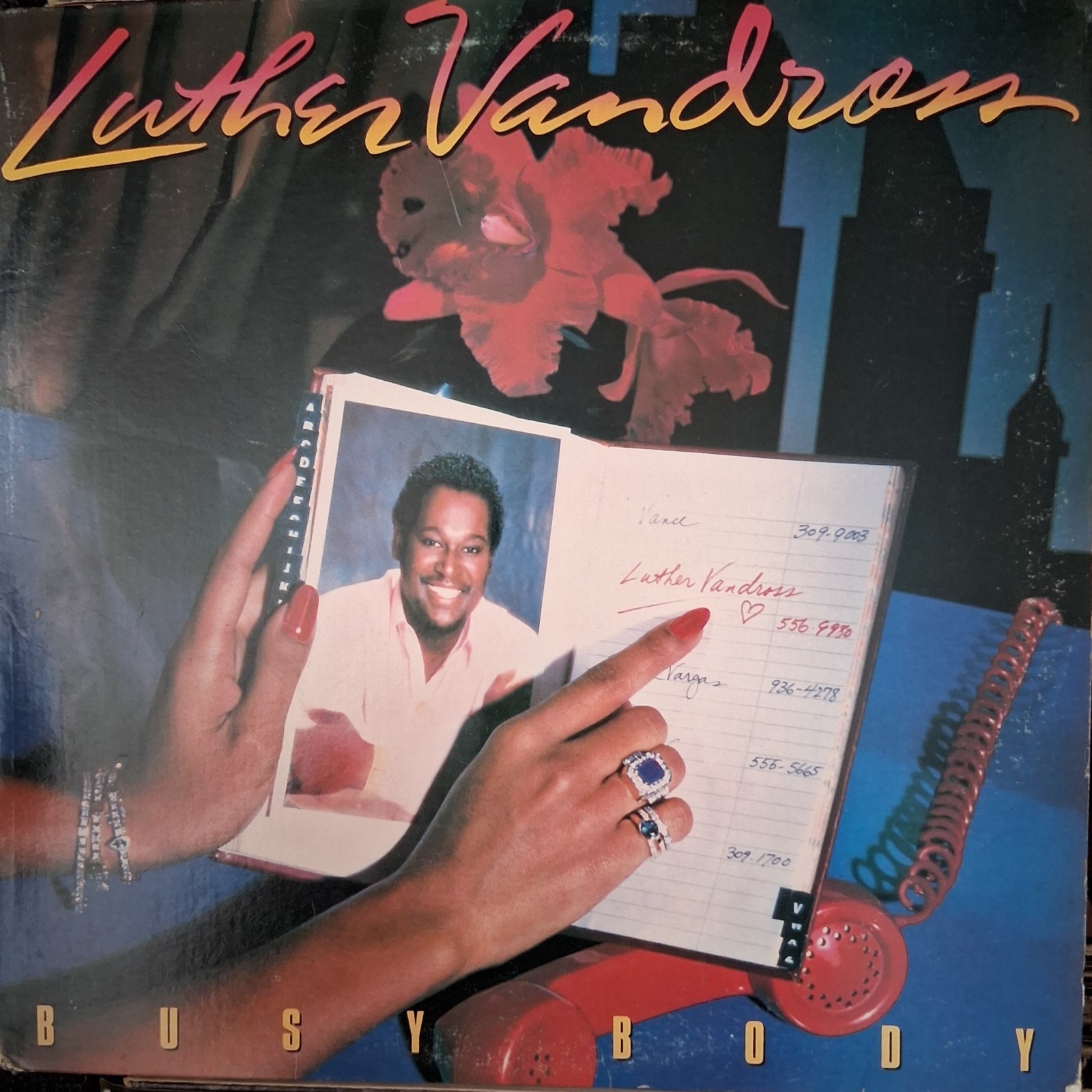 Luther Vandross Busy Body vinyl album