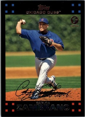 2007 Topps 1st Edition #429 Carlos Zambrano - BB