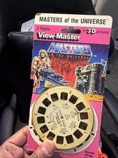 VTG 1983 View Master - He-Man Masters of the Universe 3 Reel Set 1036 Opened
