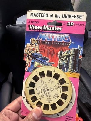 VTG 1983 View Master - He-Man Masters of the Universe 3 Reel Set 1036 Opened