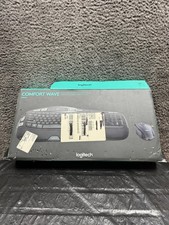 Logitech MK570 920-008001 Comfort Wave Wireless Keyboard  Mouse Combo Black