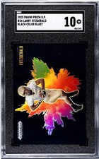 2025 Prizm Draft Picks Black Color Blast LARRY FITZGERALD SP! SGC 10 GEM MINT!
