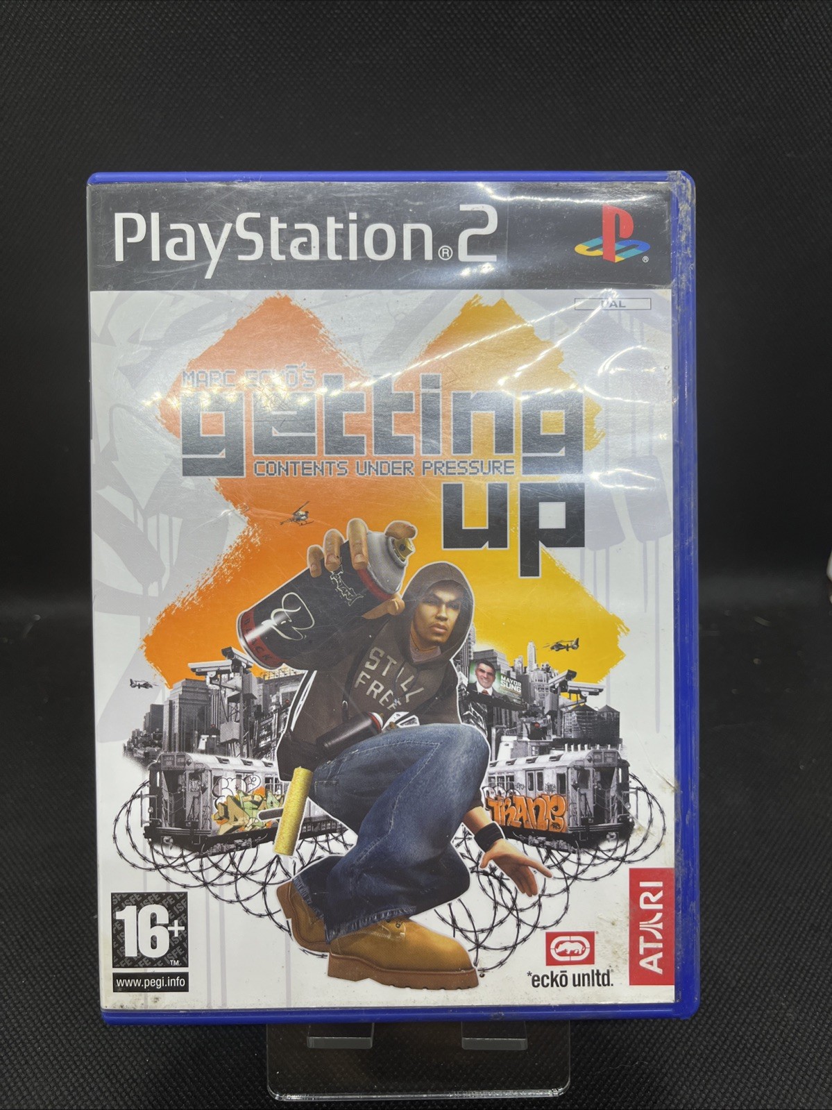 Marc Ecko’s Getting Up Contents Under  Pressure Ps2 Pal Fr Cib