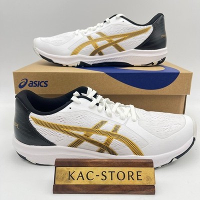 Asics Dynafeather Standard White Black 1073A064-101 Men's Size oki