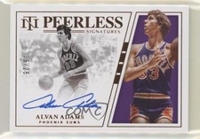 2019-20 National Treasures Peerless Signatures Bronze 15/25 Alvan Adams Auto 0c3