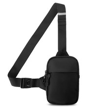 Mini Crossbody Sling Bag for Men Women, Waterproof Small Chest Bag Sling Pu...