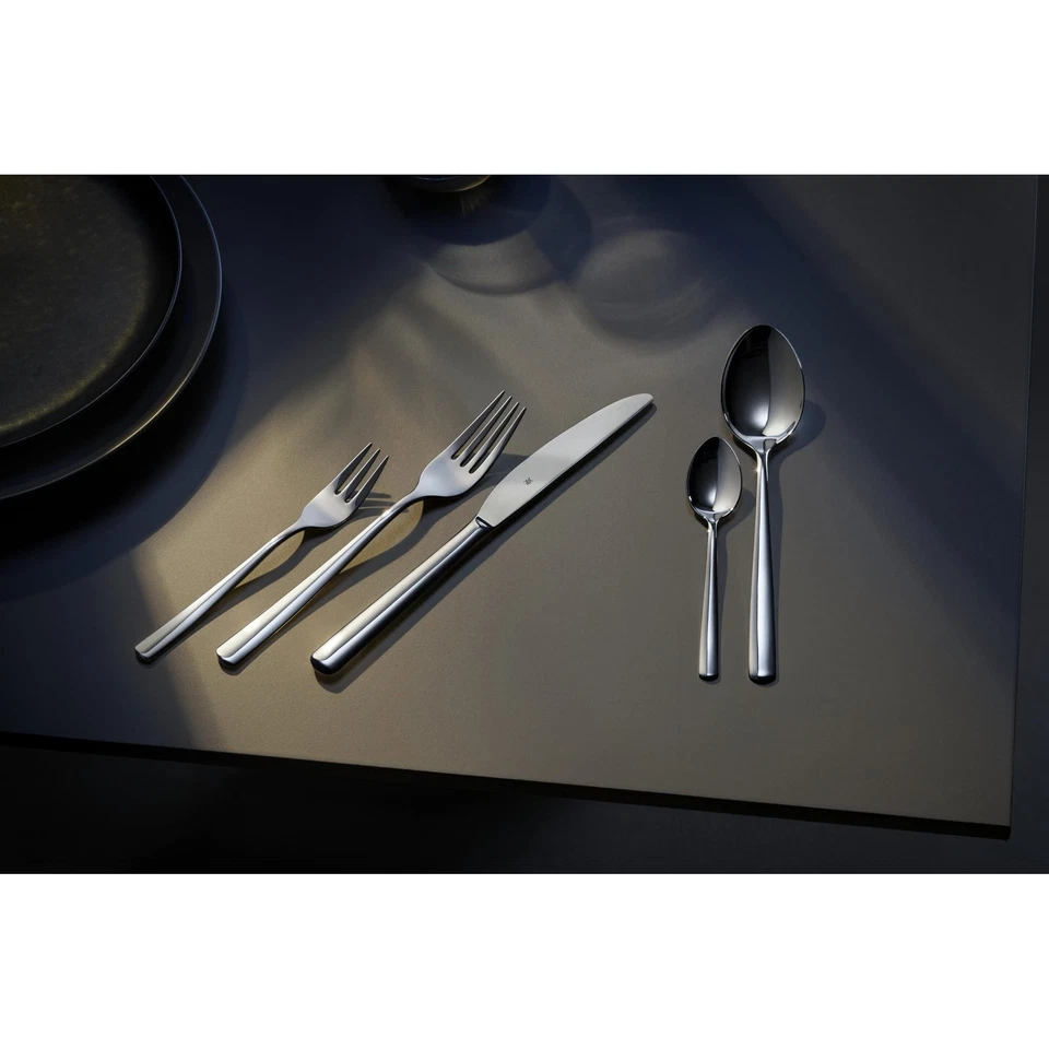 Wmf Boston 30 Piece Cutlery Set For 6 Stainless Steel Flatware Kitchen Set - Image 2 of 4