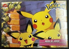 PIKACHU X PICHU POKEMON JOHTO CARDS TOPS CARD ART 