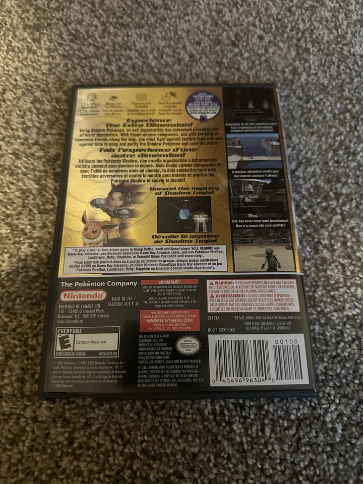 Pokemon XD Gale of Darkness - Gamecube - No Manual Tested And Working - Image 2 of 4