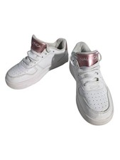 Nautica Girl's Athletic Sneakers White/Pink Low Top Lace-Up US 12