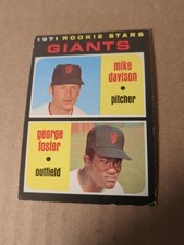 George Foster 1971 Topps Rookie Stars #276 Baseball Card (RC) Giants