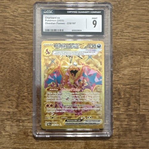 Charizard ex graded CGC 9 for sale on eBay