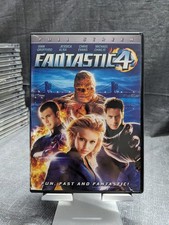 Fantastic Four DVD 2005 Full Screen Jessica Alba Chris Evans Special Features