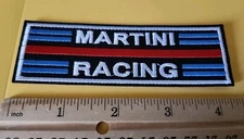 Martini Racing Embroidered Iron/Sew On Patch