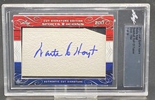 2017 LEAF SPORTS ICONS AUTO WAITE HOYT YANKEES HOF /14