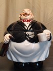 International Butler or Waiter ceramic cookie jar (Dinner is Served Collection) — photo 2