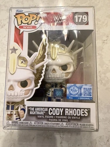 Funko Pop! WWE "The American Nightmare" Cody Rhodes #179 Fanatics Exclusive