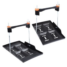 Car Battery Tray Holder Mount Adjustable Hold 290/355mm Down Clamp Bracket Mount