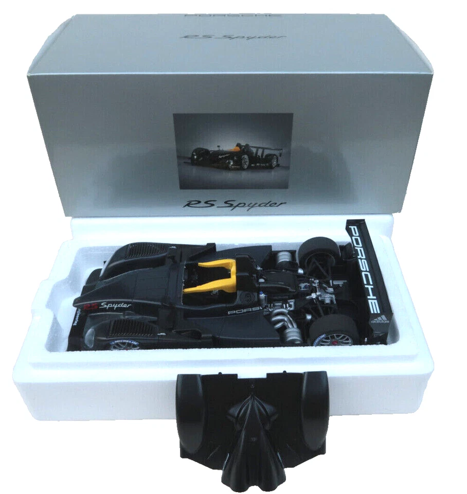 Porsche RS Spyder Carbon Le Mans 2007 AUTOart 1/18 Etat Neuf + Boite no CMC BBR - Photo 1/4