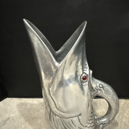 arthur court fish pitcher 1978 N.pike muskie with red eyes Great Shape - Picture 2 of 12