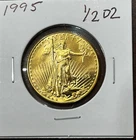 BU $25 1995 American Gold Eagle 1/2oz Gold