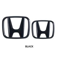 2 Pcs Car Front Grille Trunk Emblem For Honda Civic Accord 8th 9th 9.5th 10th Ge 2 Pcs Car Front Grille Trunk Emblem For Honda Civic Accord 8th 9th 9.5th 10th Ge