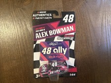 2022 NASCAR AUTHENTICS ALEX BOWMAN 48 ALLY WAVE 10 1:64 BRAND NEW RARE