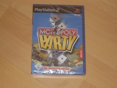PS2 Monopoly Party NEU NEW SEALED Sony Playstation 2 Spiel